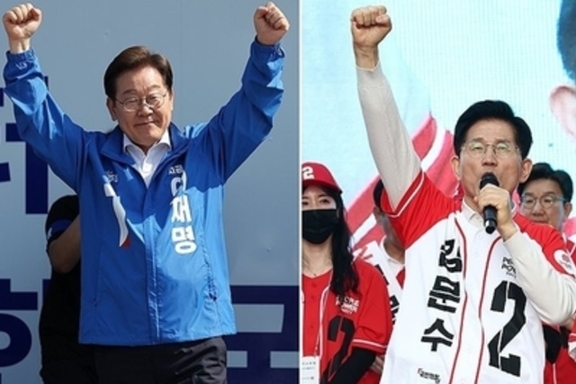 1호 공약 '경제성장' 내세웠지만…이재명 "공정" 김문수 "자유"