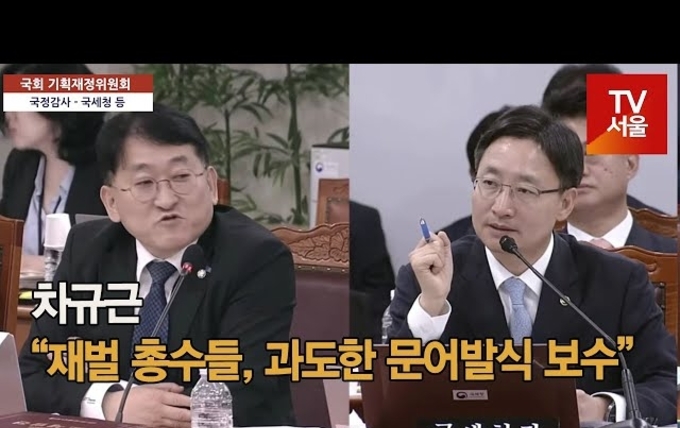 [영상] 차규근, “재벌 총수들 문어발식 보수 받고 있어”