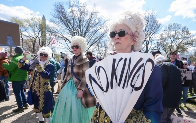 워싱턴DC 한복판의 분노…"트럼프를 끌어내라"