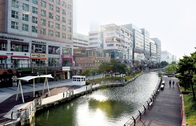 <strong>청라 커낼웨이 모습</strong>