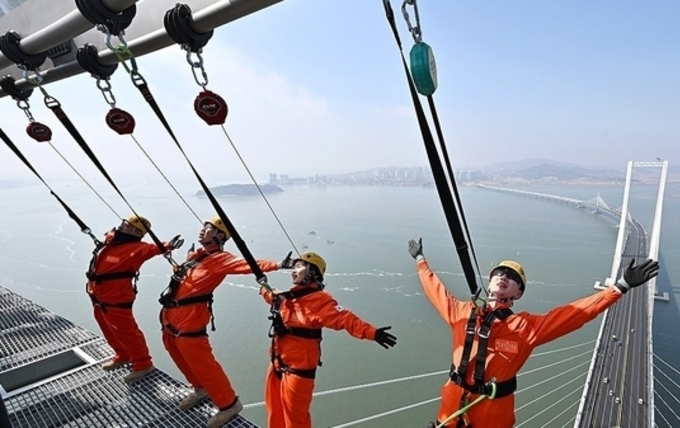 '높이 184m' 기네스북 오른 청라하늘대교 전망대, 내달 개방